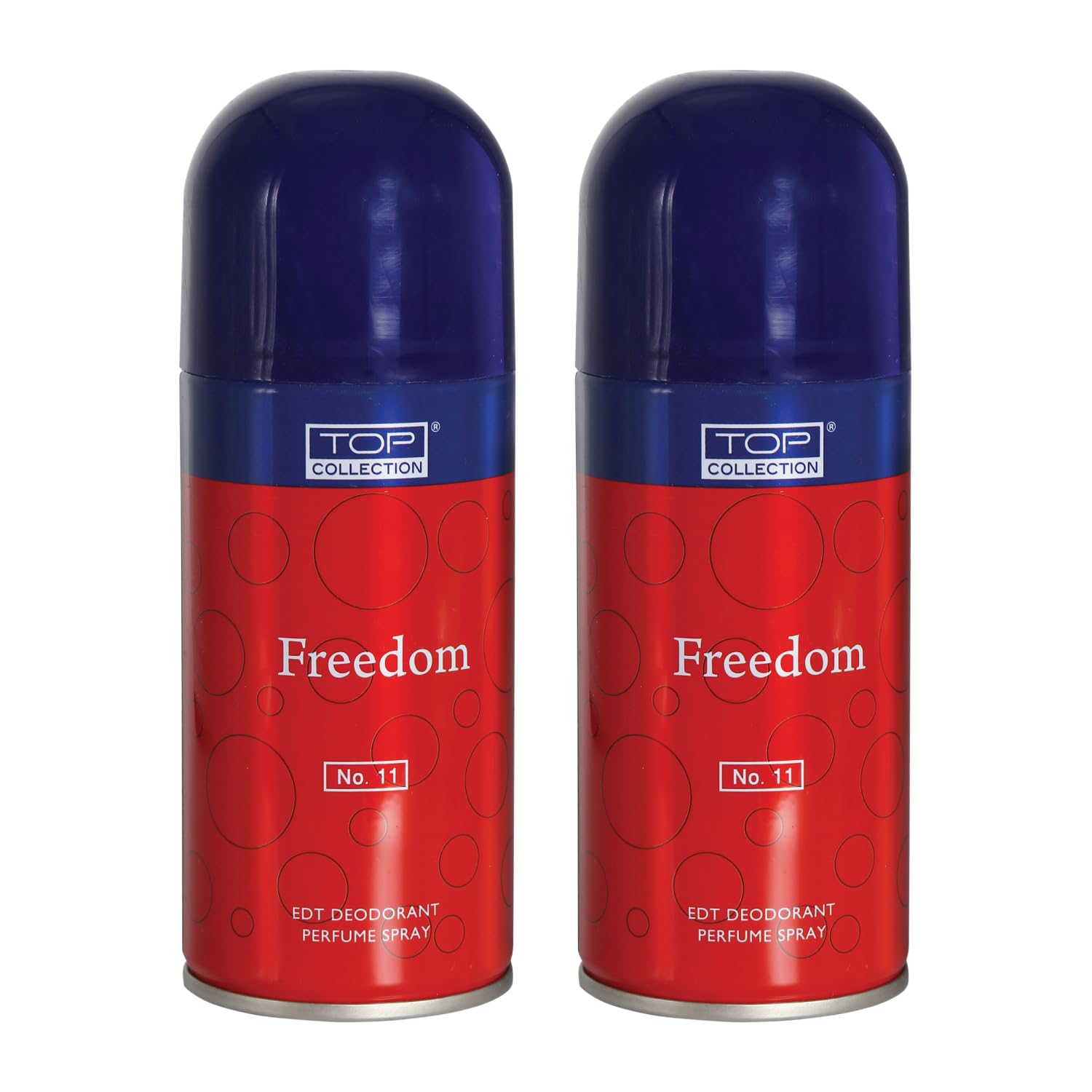 Top CollectionDeodorant Perfume Spray - Freedom, 150ml each (Pack of 2) for Men