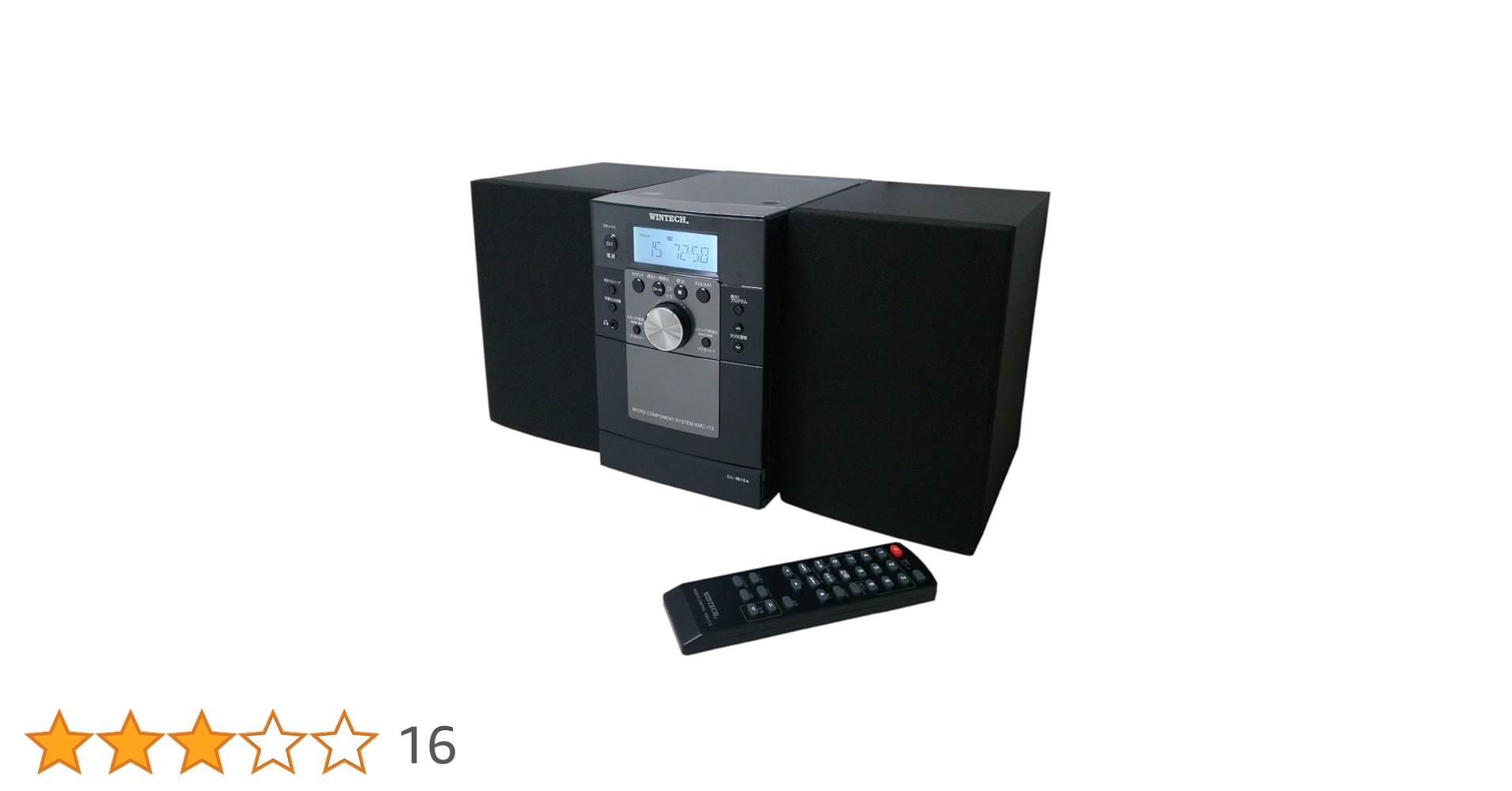 未使用■WINTECH■ CDカセットミニコンポ AM・FM KMC-113 Amazon.co.jp: WINTECH AM/FMデジタルチューナー(FMワイドバンド