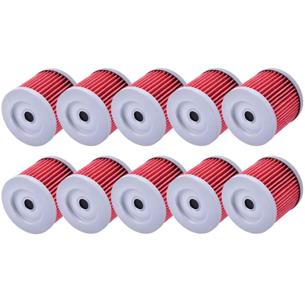 Filtro de Aceite para Motocicleta Compatible con GT250R GT250 GV250 GV125C Aquila 250 XRX 125 GT 125 125 XCEED GT 250R GV125 R Disponible en 1 5 10 Paquetes(5pcs Yellow)