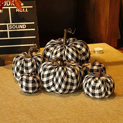 image for winemana Thanksgiving Artificial Pumpkins Decoration, Vivid Fake Foam 