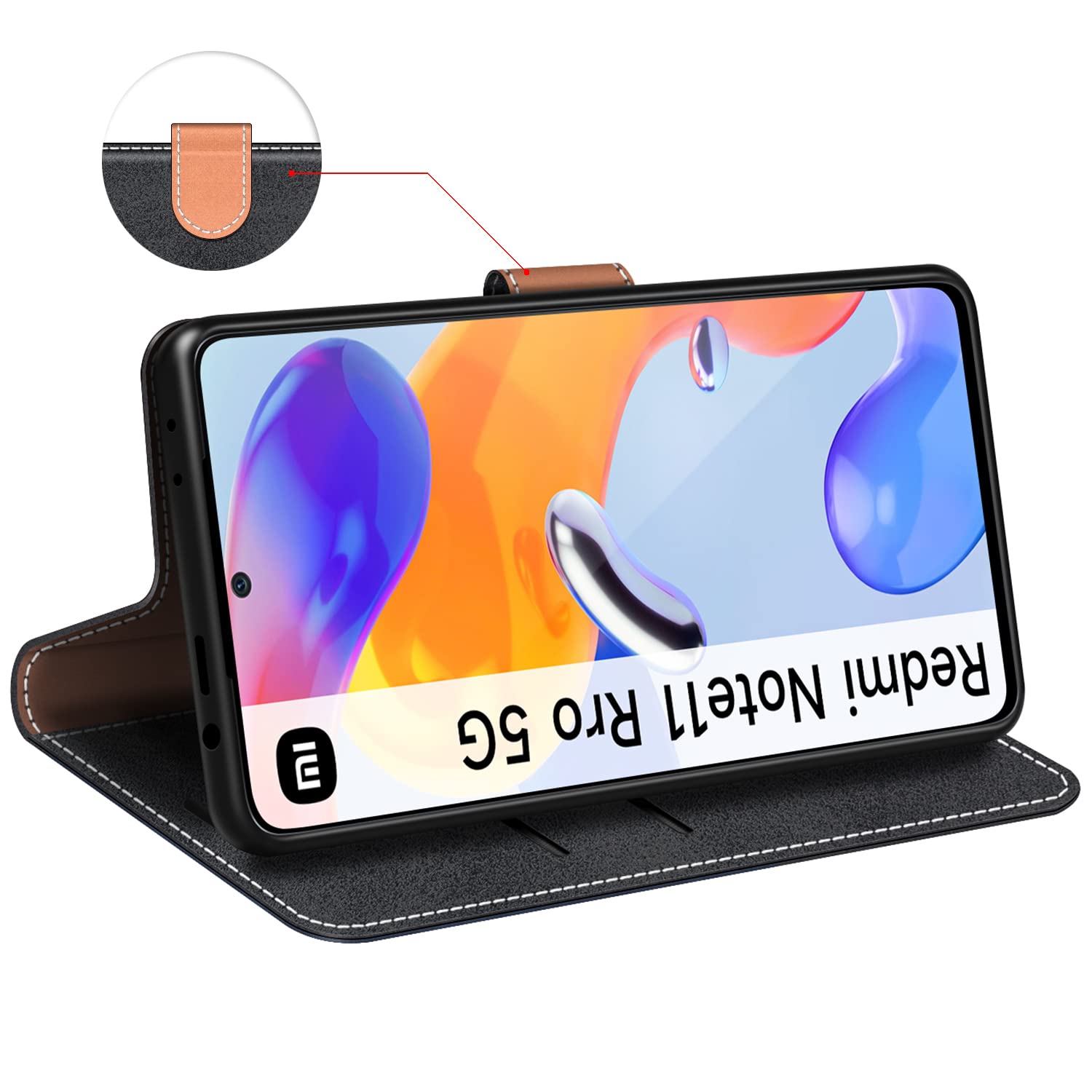 Cover per Xiaomi Redmi Note 11 PRO 4G/5G, Flip Custodia