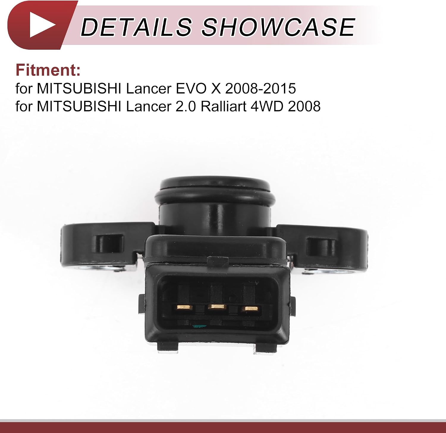 Manifold Absolute Pressure MAP Sensor for MITSUBISHI Lancer EVO x 2008-2015 No.E1T16871 1 Pc