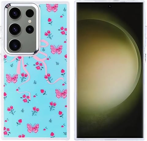 Zore Galaxy ile uyumlu S25 Ultra Kılıf Airbag Tasarımlı Zore Hadra Kapak Kelebek