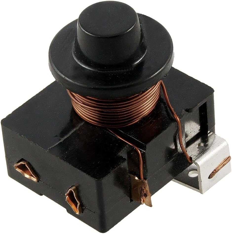 ELECTROPRIME Plastic Housing Compressor Relay Starter for 1/3 HP Refrigerator Black