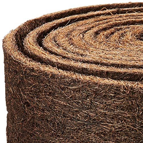 Bosmere Border Protection Edging Weed Mat, 10\' x 9\" Wide, Brown - Thumbnail 3