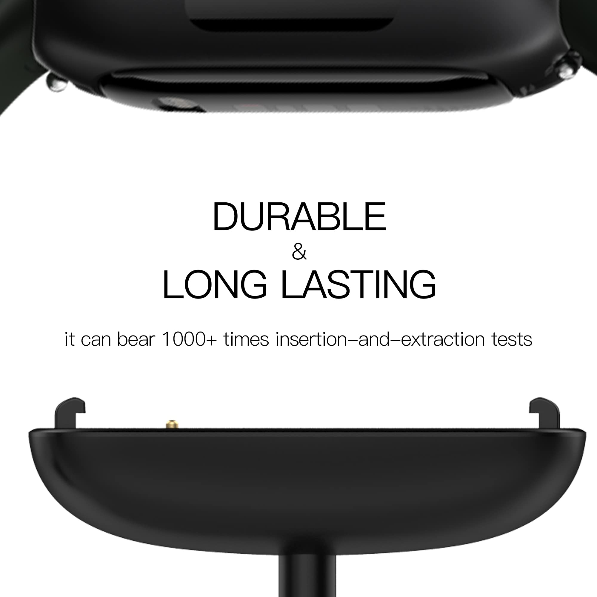 AWINNER Charger Cable Compatible for Fitbit Inspire 3 (2 Pack), Black - Image 4