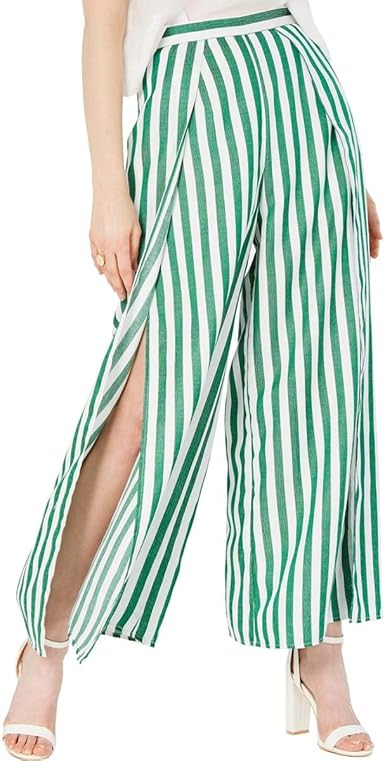 White pants with green stripes Clearance