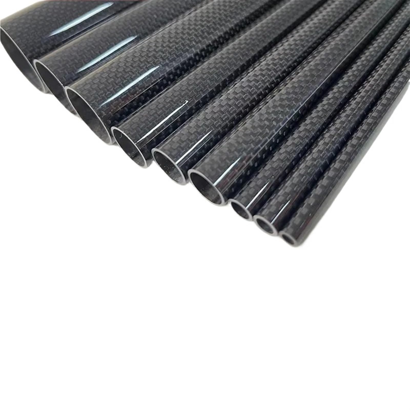 3K Carbon Fiber Tube ?Plain Shining ?Length 1000mm?Wall Thickness ?1mm?Calibre?36mm-60mm, High strength full carbon fiber tube Carbon fiber square tube(36x34x1000mm 2pcs)