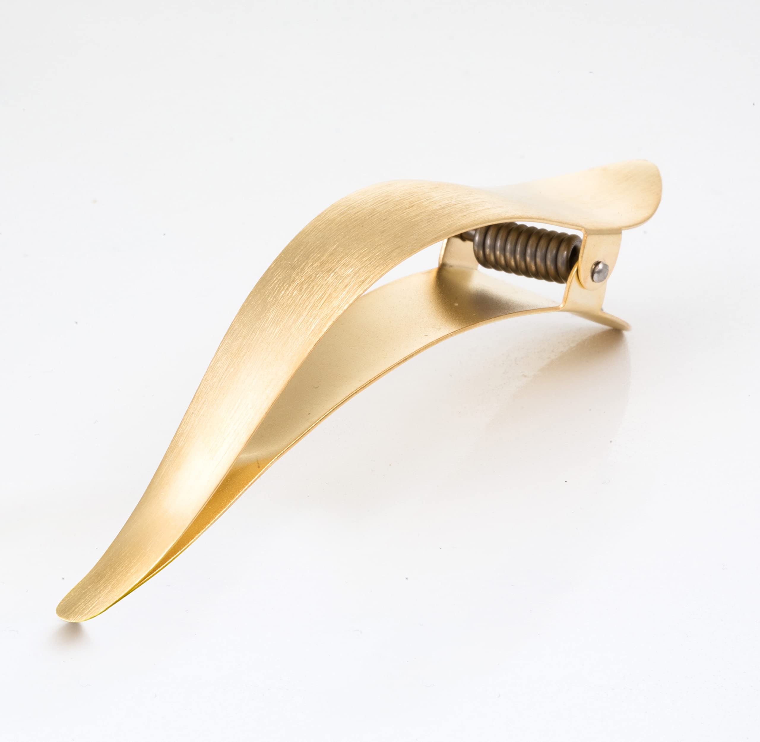 Amazon.com : Ficcare Maximas Hair Clip Ice Gold Large 5
