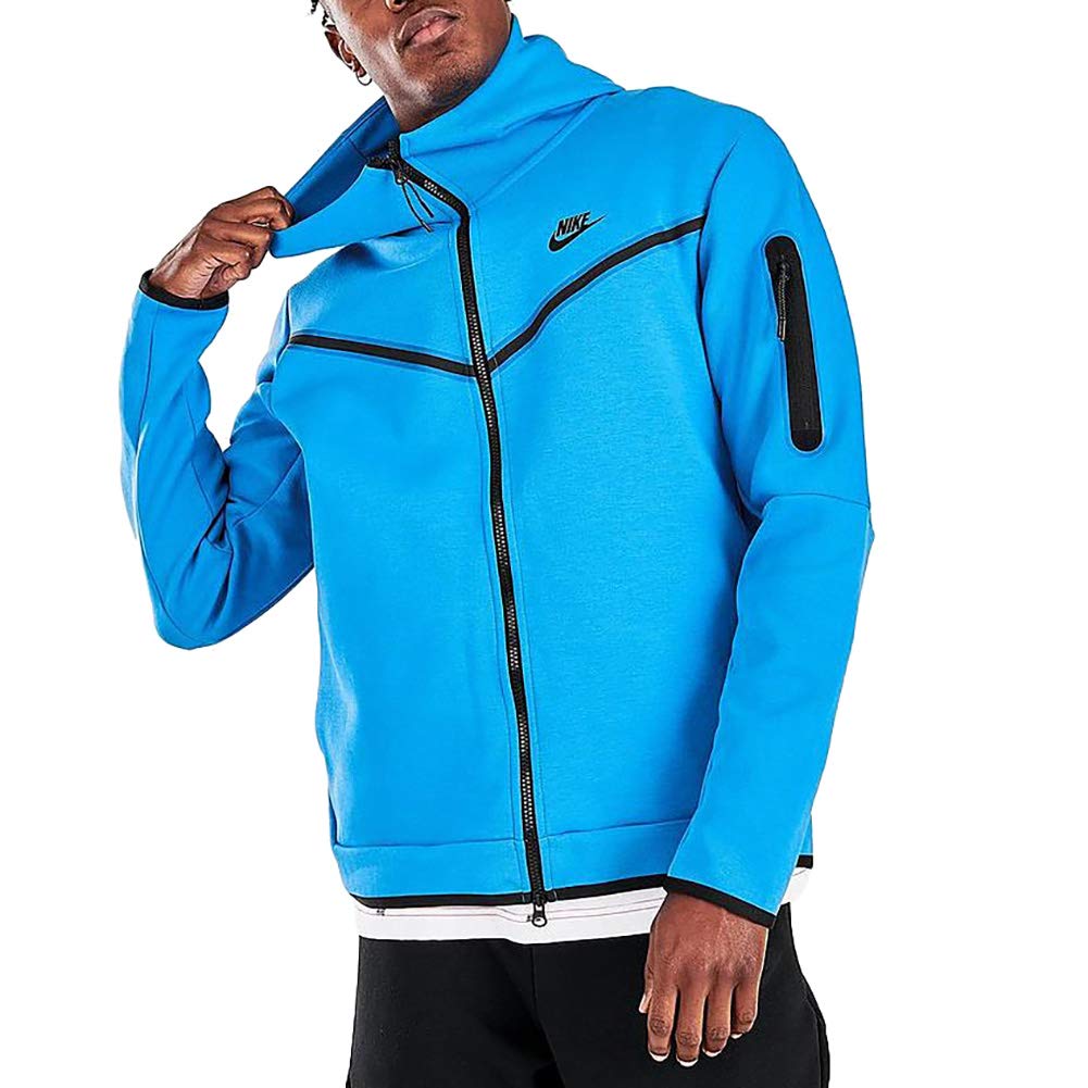 Nike Sportswear TECH Fleece Taped Full-Zip Mens Taped Hoodie CU4489-435 Size XL