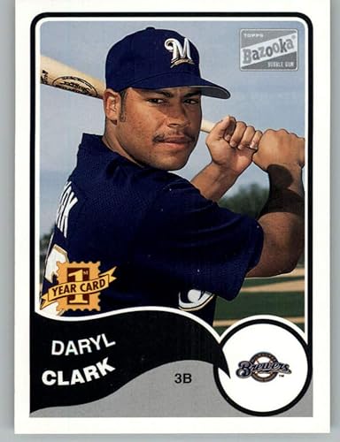 2003 Bazooka #147 Daryl Clark NM-MT RC Rookie Milwaukee Brewers Baseball MLB