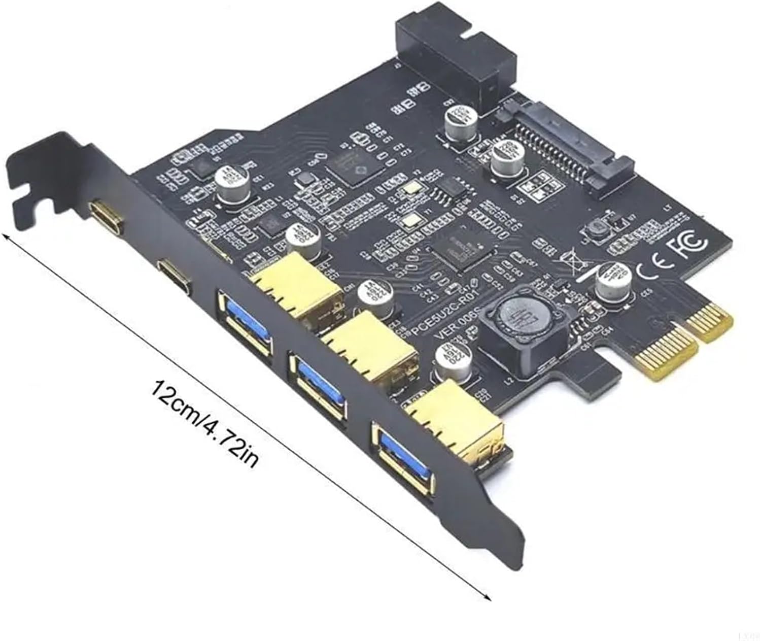 Type‑C USB3.2 Gen1 PCI‑E Expansion Controller Card