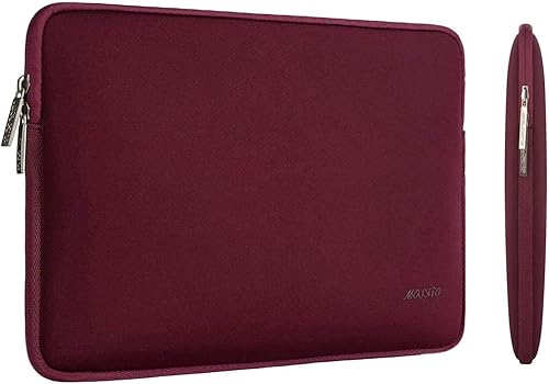 Miniatura 240 de MOSISO - Funda para laptop, repelente al agua, bolsa de neopreno con funda pequeña azul (Airy Blue)