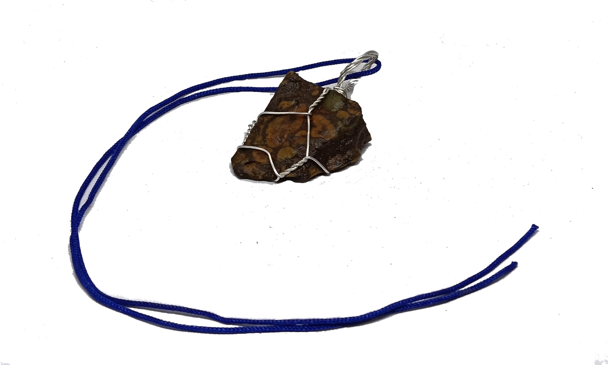 Fruit Jasper Pendant Copper Wire Wrapped Rough Pendant Necklace ~ Handmade Wire Wrapped Crystals ~ Jewelry ~Stone of Strength and Energy-image-49