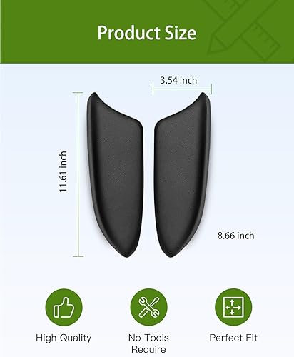 Miniatura 4 de UMISHI Funda para reposabrazos de consola central para Honda Accord 2008 2009 2010 2011 2012 Auto Cubierta de cuero cosida para consola Tapa de