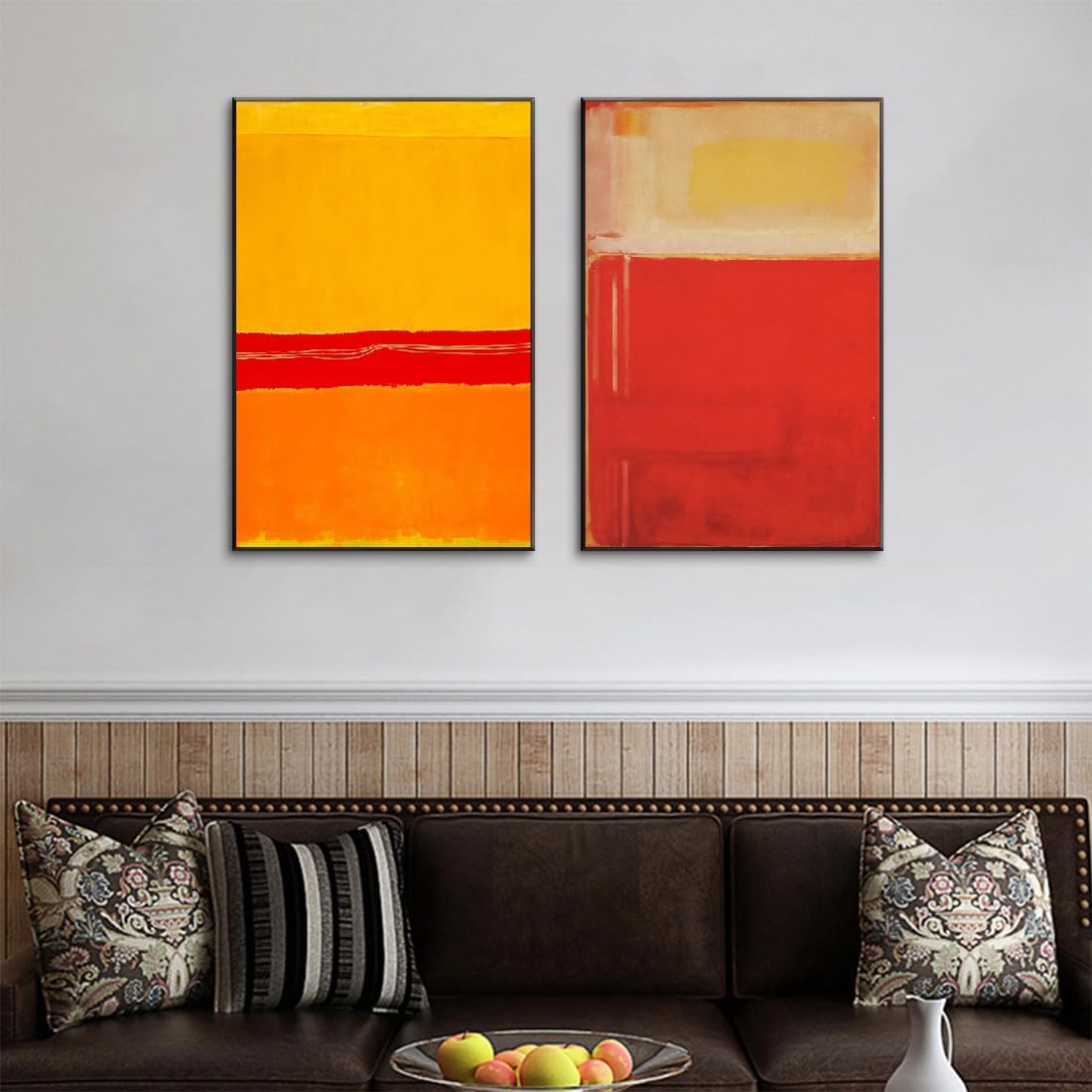 額装品/No.61（マーク・ロスコ）/アートポスター/モダンアート/抽象絵画 額装品/No.61（マーク・ロスコ）/アートポスター/モダンアート/抽象