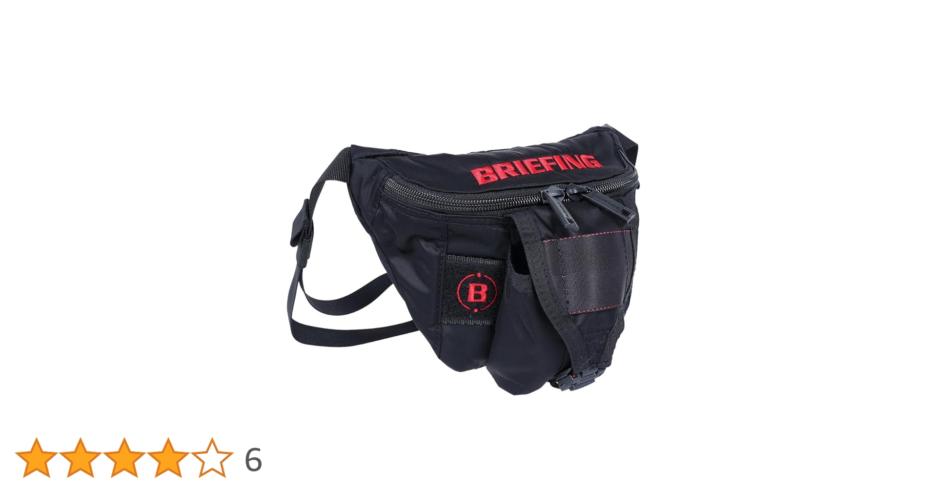 Amazon | [ブリーフィング] GOLF ROUND WAIST POUCH ECO TWILL