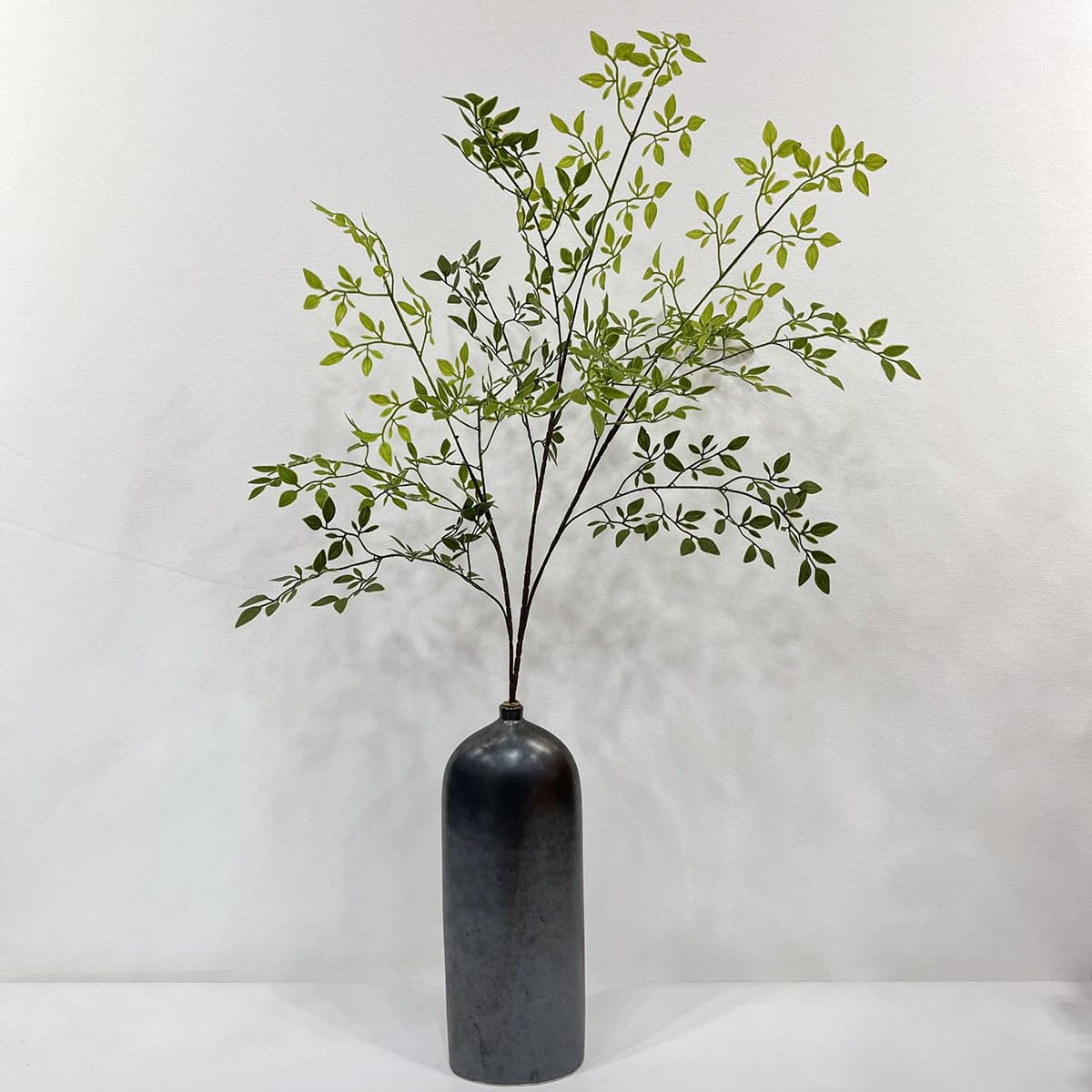 Amazon｜3本入 フェイクグリーン 人工 観葉植物 枝 緑 人工枝