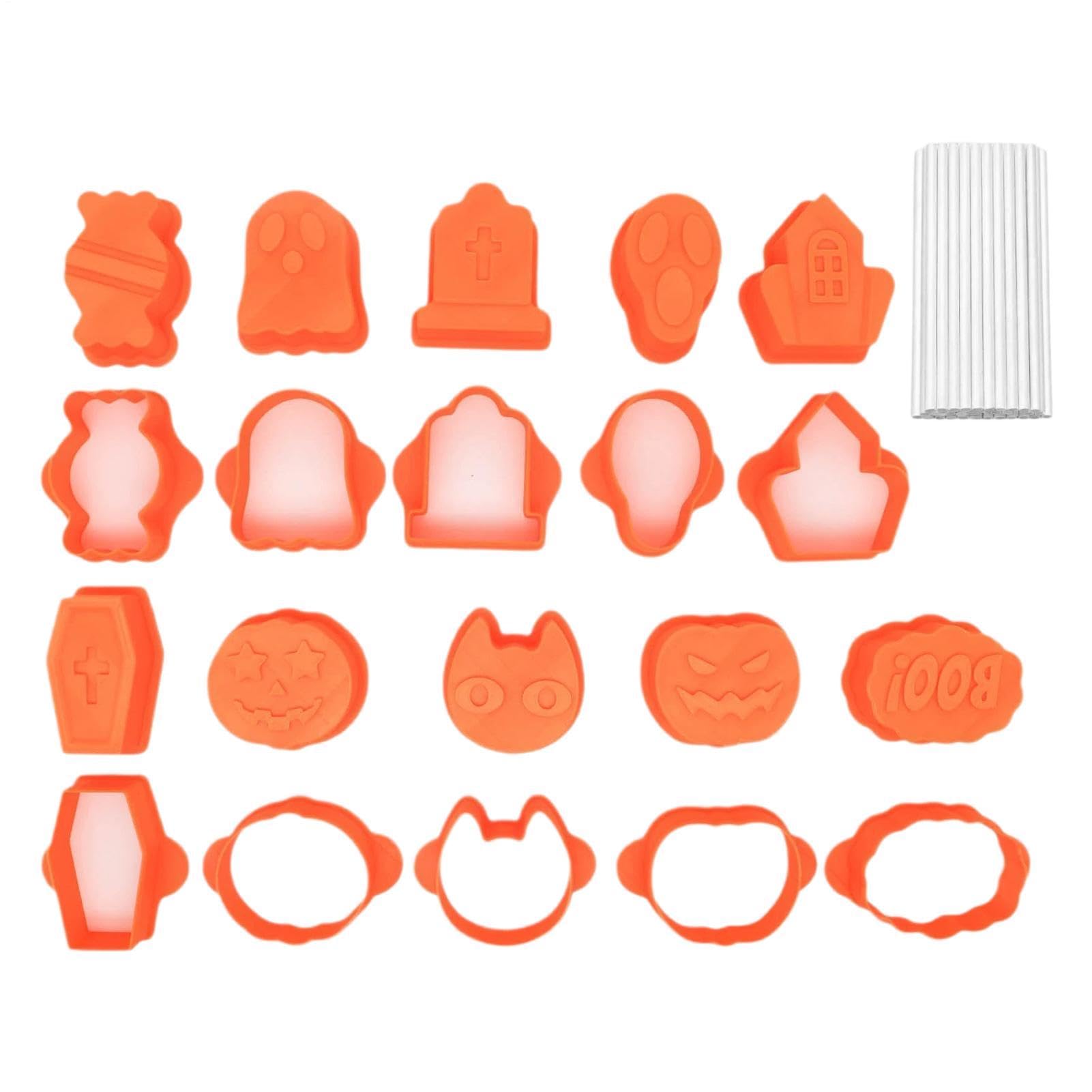Set di per cake pop di Halloween, 10 da forno con 100