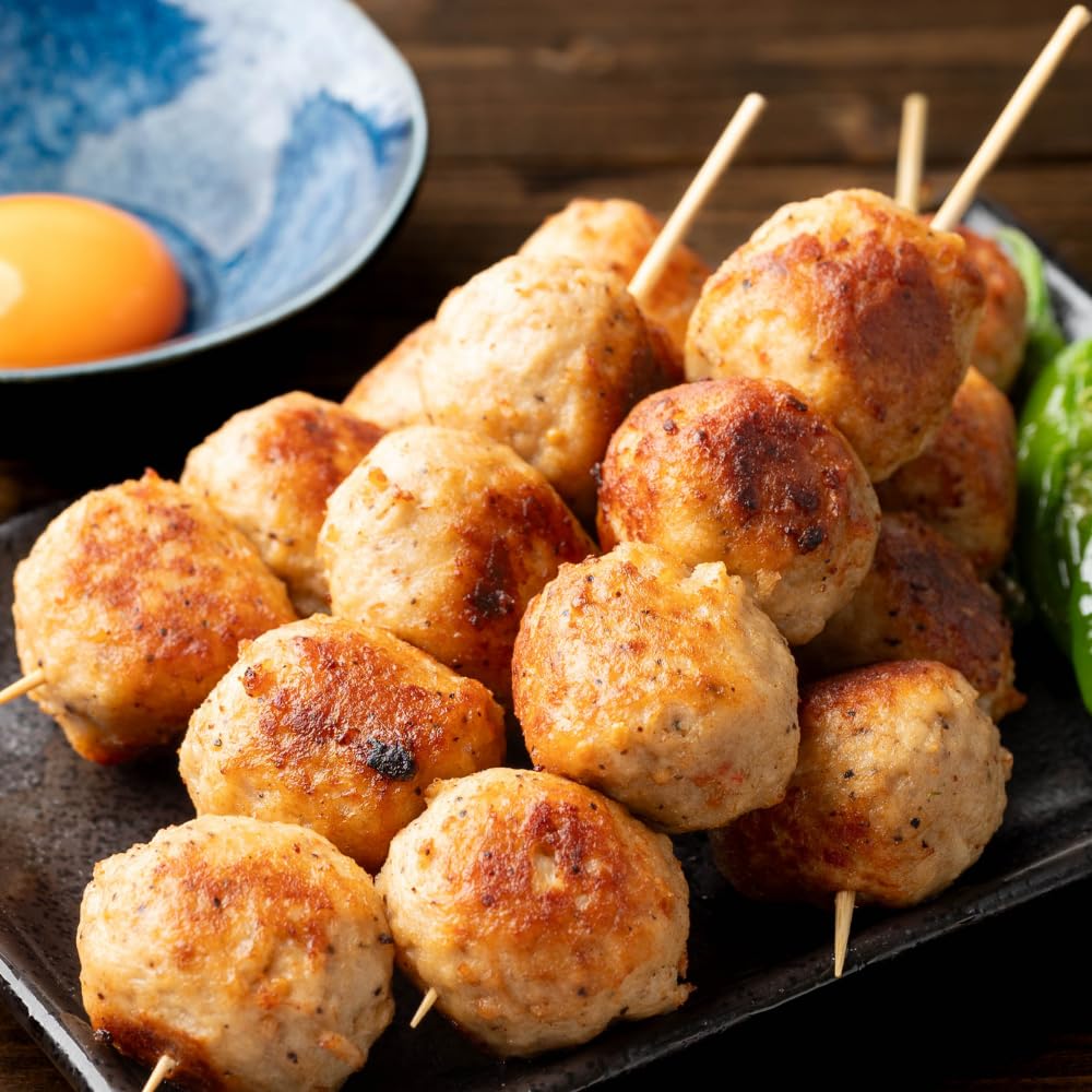 Amazon.co.jp: 鶏軟骨入つくね 2kg (1kg×2袋) つくね 肉団子 ミート
