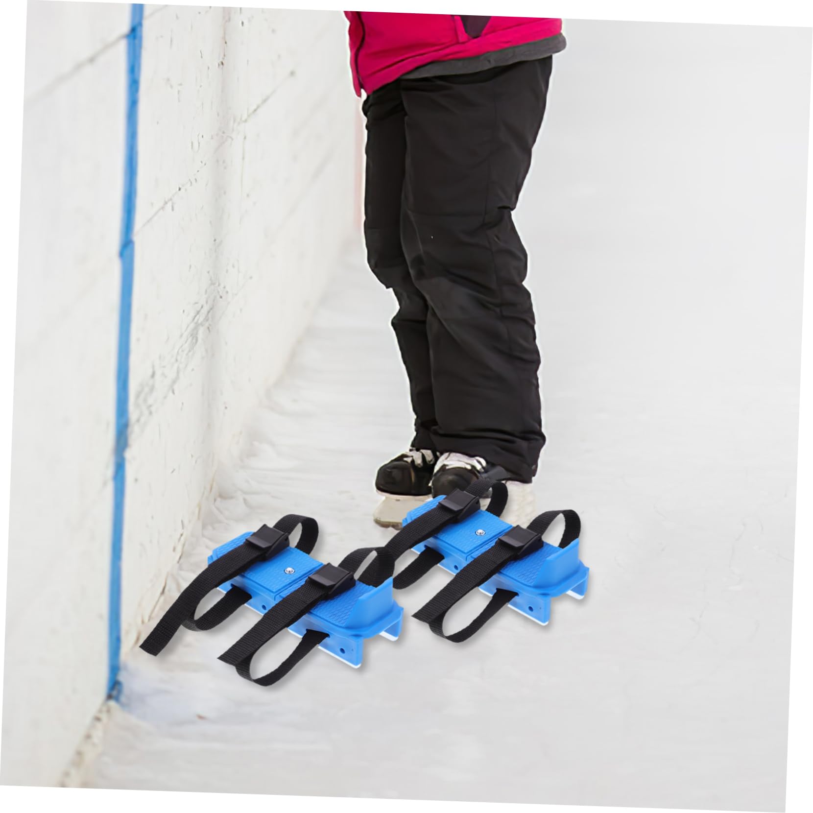 ibasenice Ayuda para Patinaje Zapatos Patinaje sobre Hielo Fijación Patines De Hielo Patines De Tobillo Patines De Hielo para Patines Soporte para Patines De Hielo para Niñas
