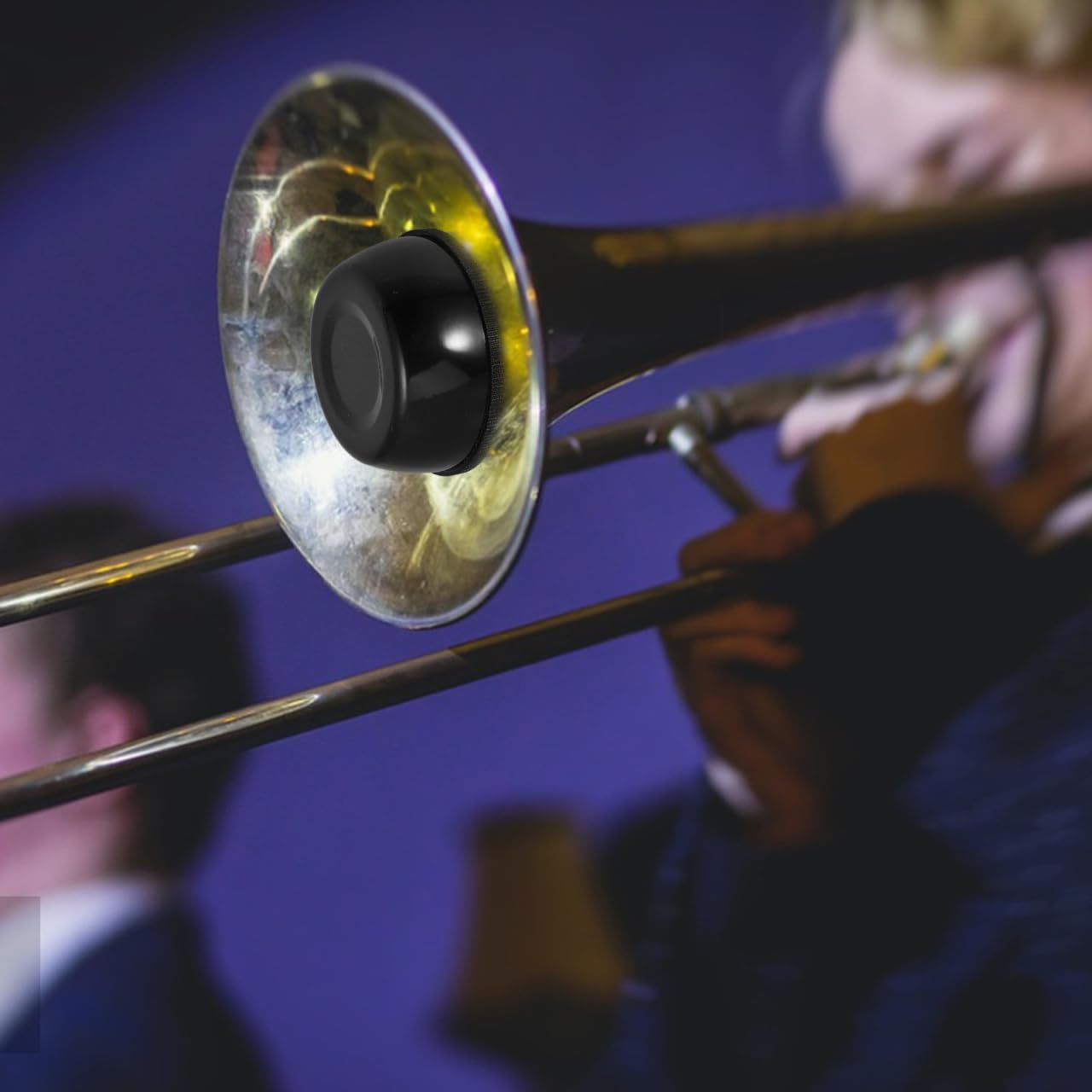 LeeQinersw Sourdine Droite Trombone BB En PP - Accessoire Pratique Silencieux, Réduction Volume Pour Entraînement