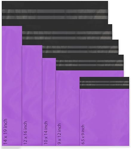 Bolsas de correo autosellantes de polietileno para envíos postales, bolsas de correo pequeñas a grandes, embalaje de franqueo, sobres surtidos,