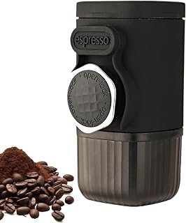 Portabel Kaffebryggare För Resande Återanvändbar handpressad kvarnmaskin | Portabel Kaffebryggare För Resande Lämplig för resor, camping, , köket, utomhus bruk och bilen
