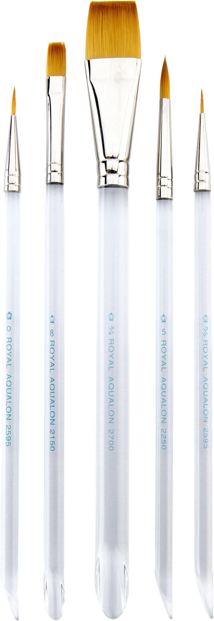 Aqualon Royal & Langnickel Professional Artist Brush Set, 5-Piece