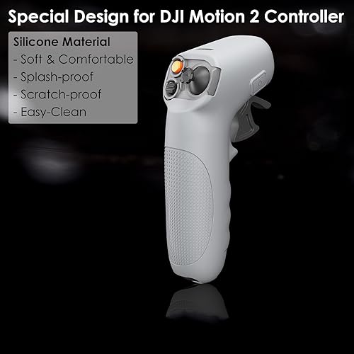 Miniatura 3 de XINANEE - Funda de silicona para mando DJI RC Motion 2, funda protectora para mando a distancia DJI Avata FPV, a prueba de salpicaduras, a prueba de