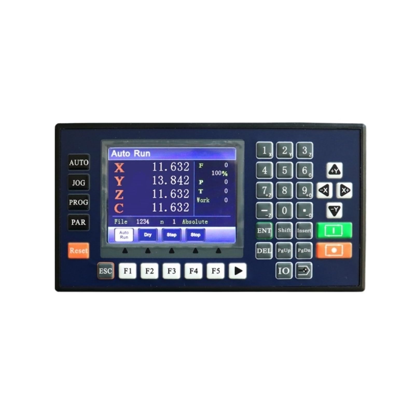 Contrôleur 3 axes TC55V programmable pour automatiser une fraiseuse CNC