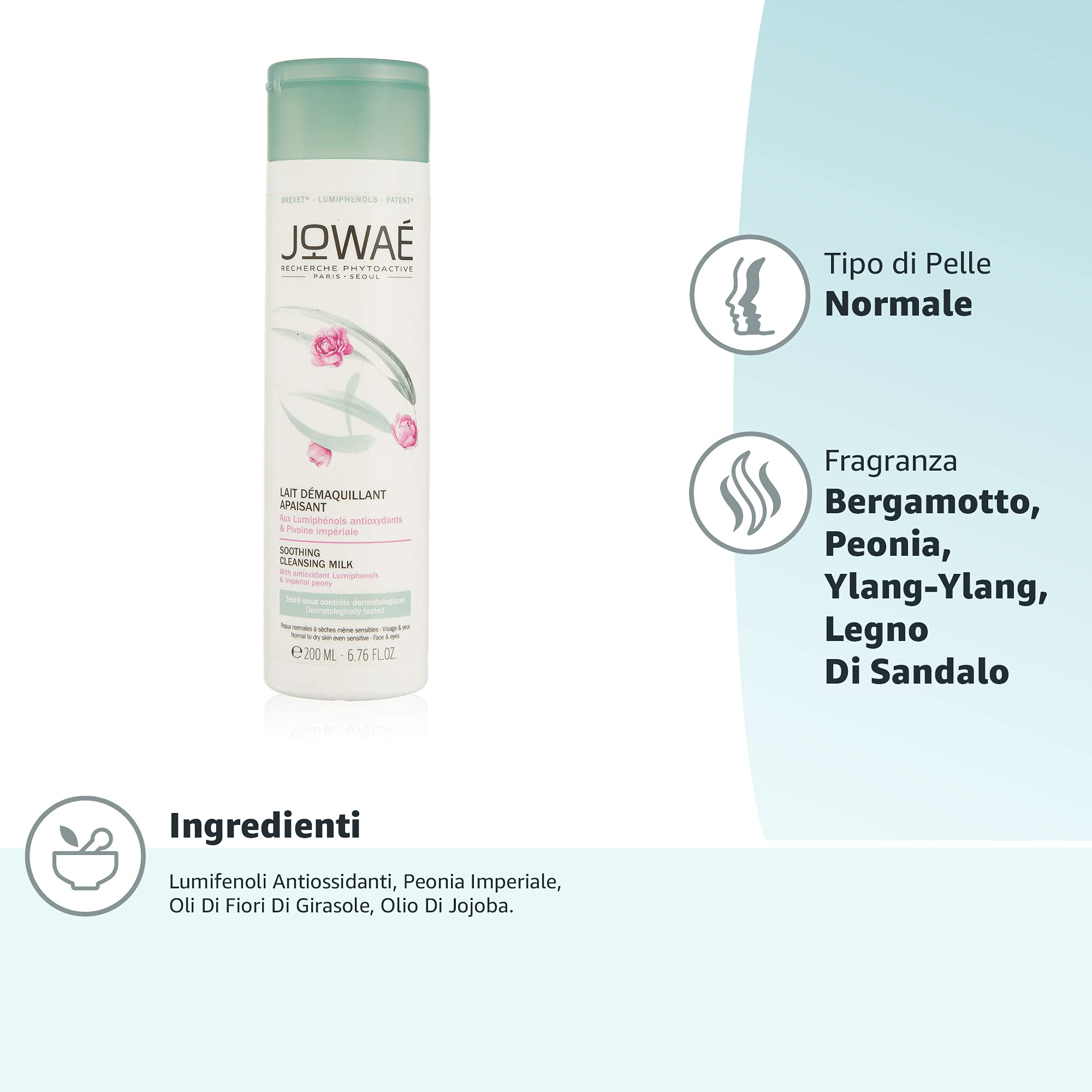 Jowae Jowae Lait Demaquillant 200 ml - 200 ml