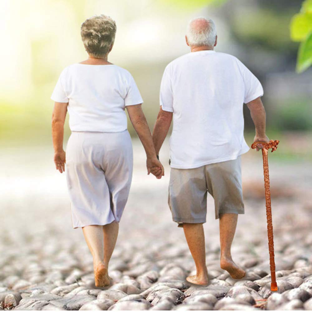 Kule z litego drewna, kule antypoślizgowe, konstrukcja uchwytu boga boga, ergonomiczny uchwyt, piękne i wygodne Interesting