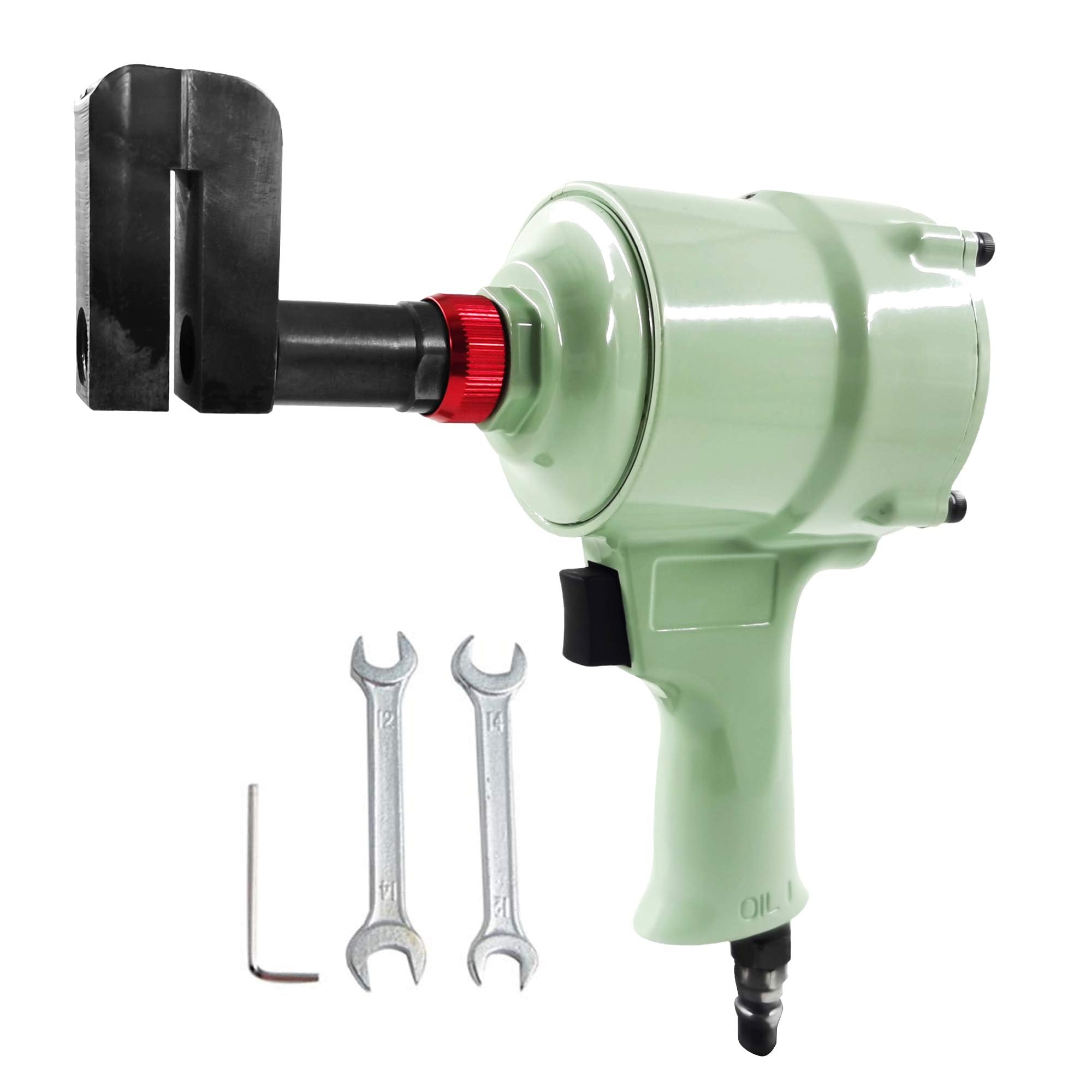 Esasam Industrial Air Hole Puncher, Punch Flange Tool, Hole Diameter 3.2-13Mm, Maximum Thickness 3.0Mm, Metal Hand Punch Punching Gun Hole Punch Machine For Metal Pneumatic Puncher 3.2Mm