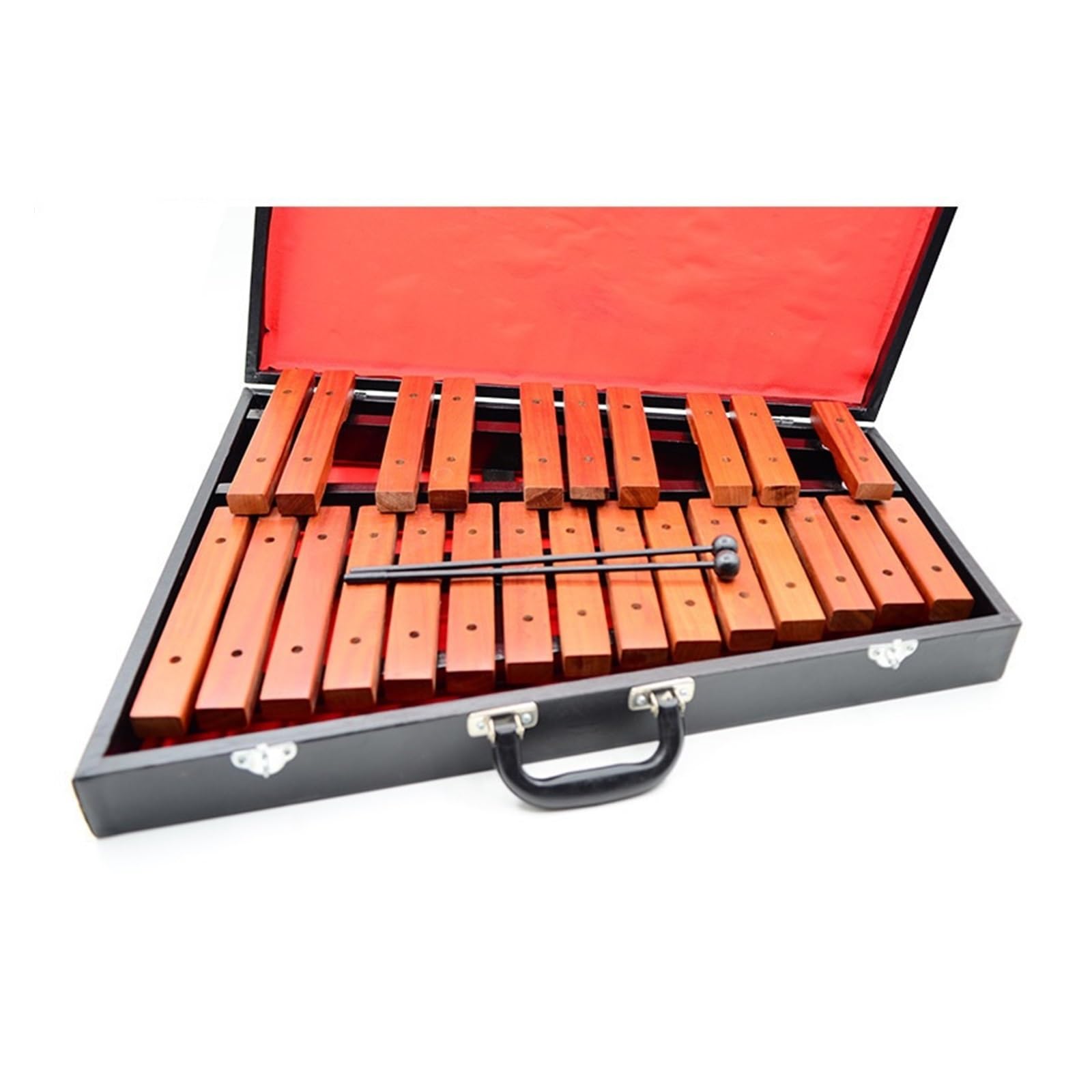 Xylophone Schlaginstrumente 25 Ton Mahagoni Xylophon Spieler Schlaginstrument