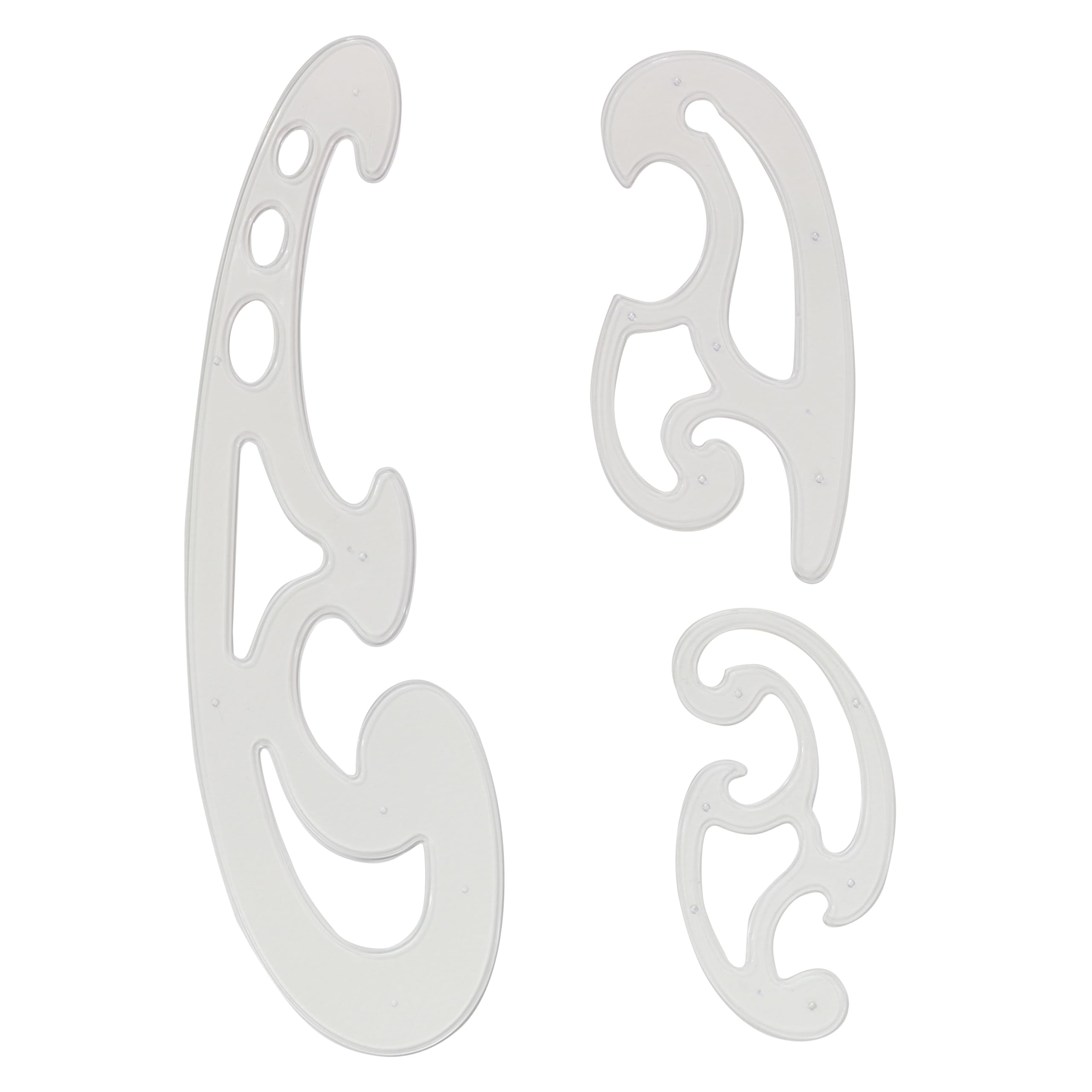 Isomars French Curves (Clear) - Set of 3-image-37