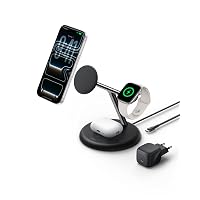 Belkin UltraCharge Caricatore Wireless Qi2.2 25W 3 in 1 - Nero