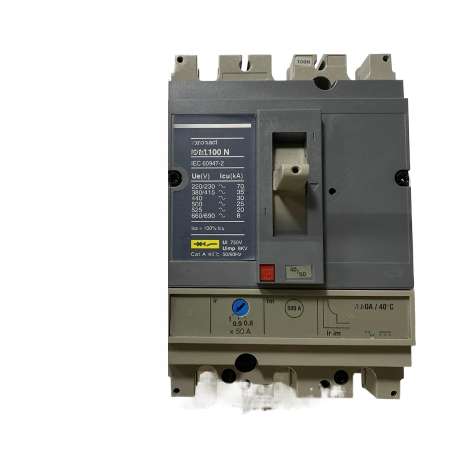 Disjoncteur 100N 63A 3P pour sécuriser installation triphasée