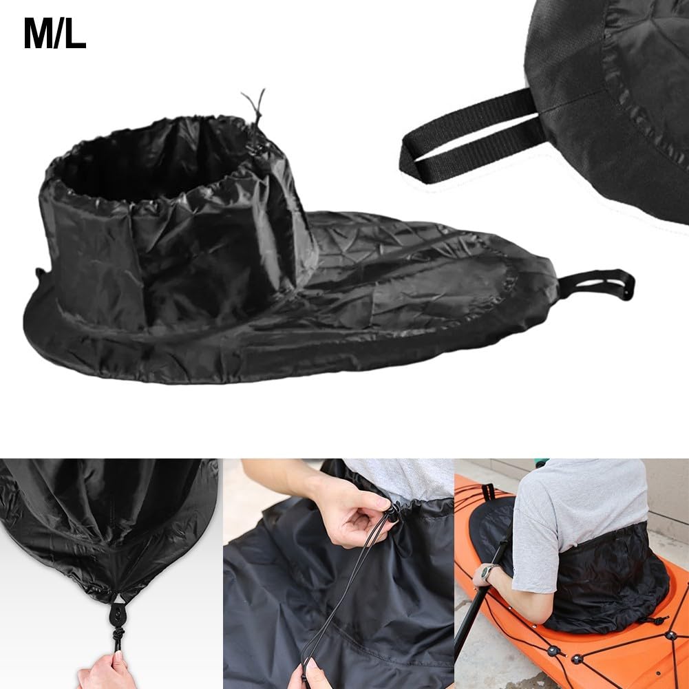 Para Kayak Spray Falda con Nylon Impermeable, Cubierta Ajustable Cabina para Remar al Aire Libre (98 * 60)