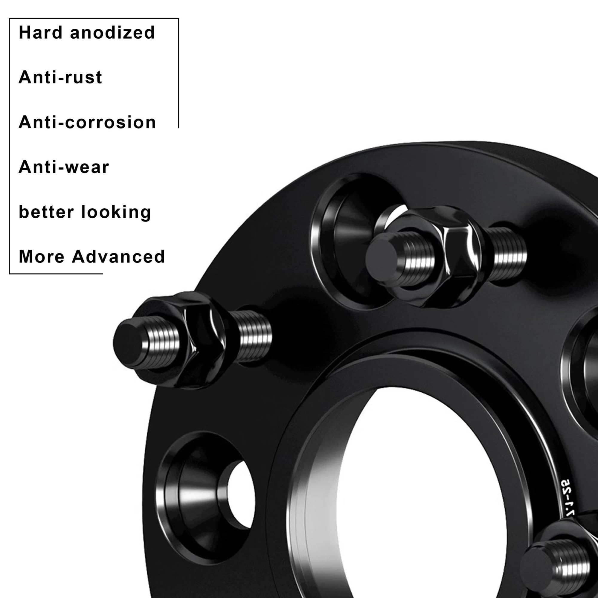 Entretoise De Voie Pour Isuzu 2012 – 2019 Pour D-MAX Kit Levage Avant Et Arrière 1 "-2", Entretoise D'absorption Chocs Accessoires Réglage Voiture Bleus 1 Paire Entretoises De Roue(Red 25mm