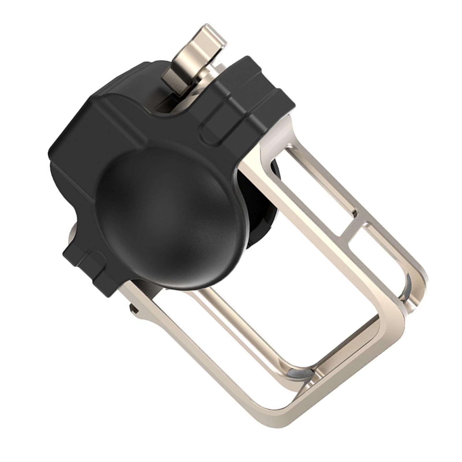 Metalowa klatka do aparatu mechanizm szybkiego uwalniania rozpraszanie ciepła ergonomiczna konstrukcja zimna stopka szybkie zwalnianie aluminiowa klatka