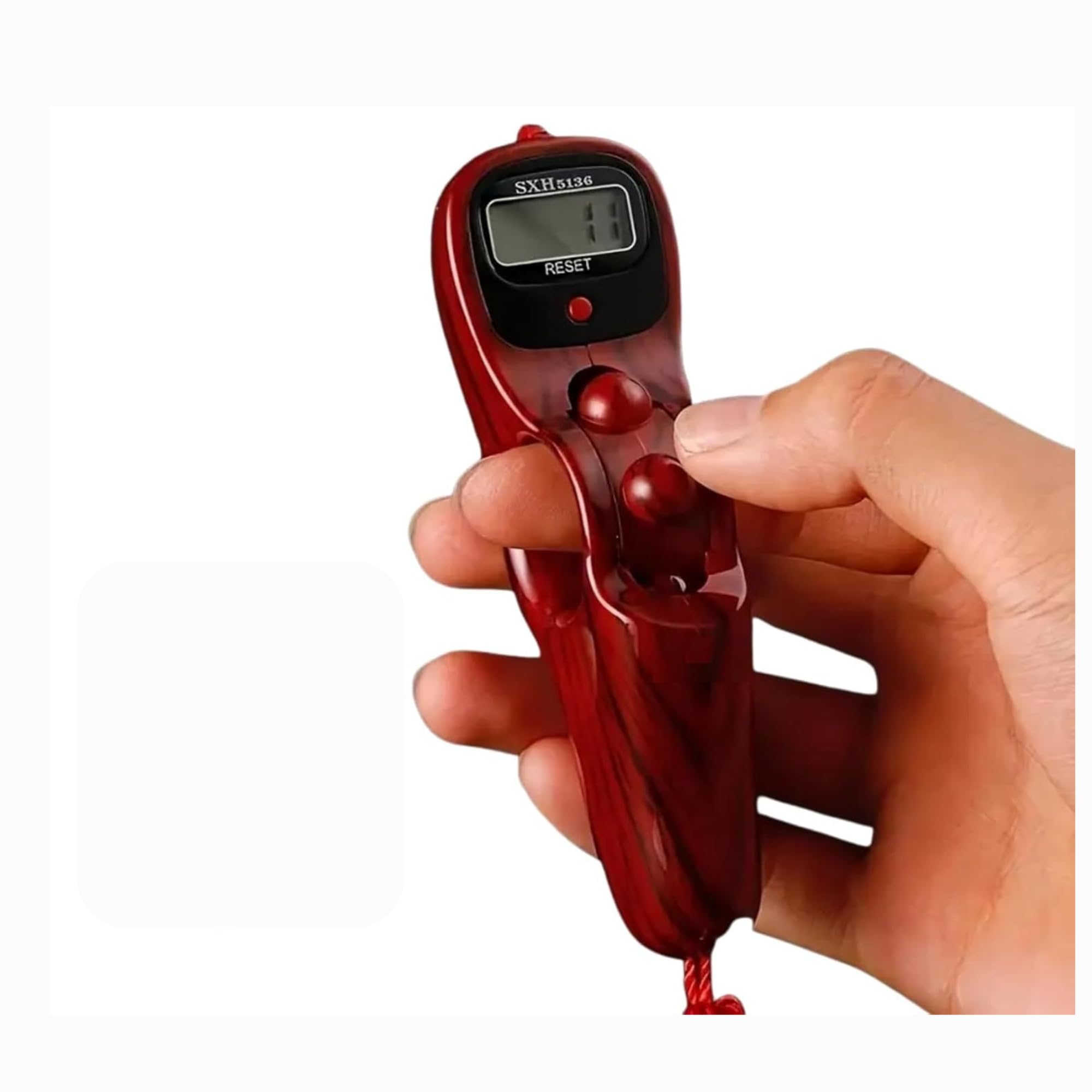 TASTORA Digital Tally Counter with Finger Ring, Manual Hand Counter with LCD Display and Reset Button-image-11