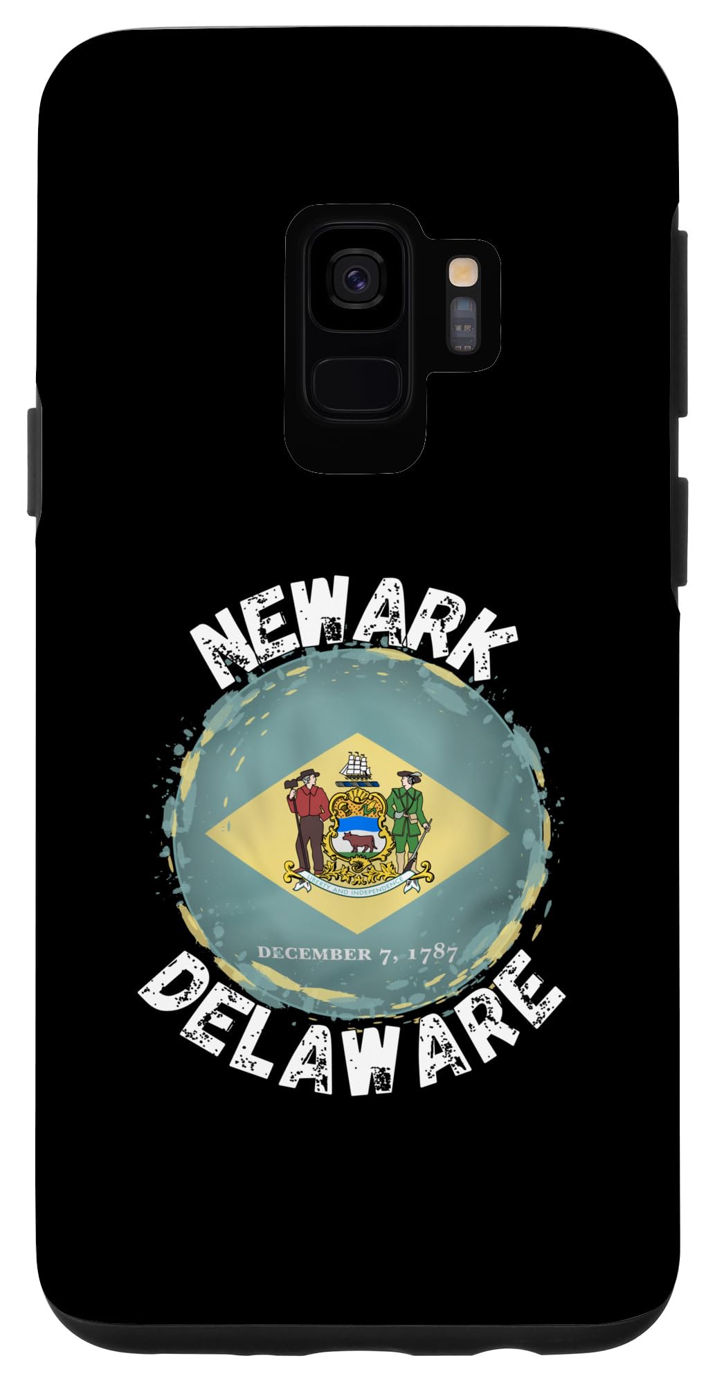 Galaxy S9 Retro Newark Delaware Apparel Case