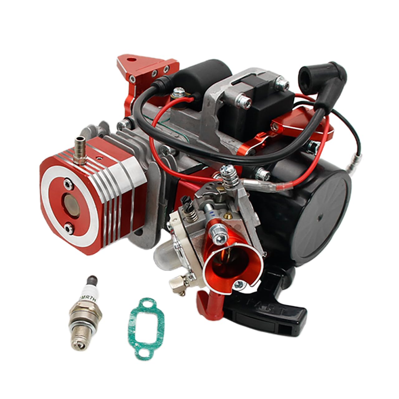 Amazon.com: Ecoyin 29CC 2-Stroke 4 Bolt Marine Engine with