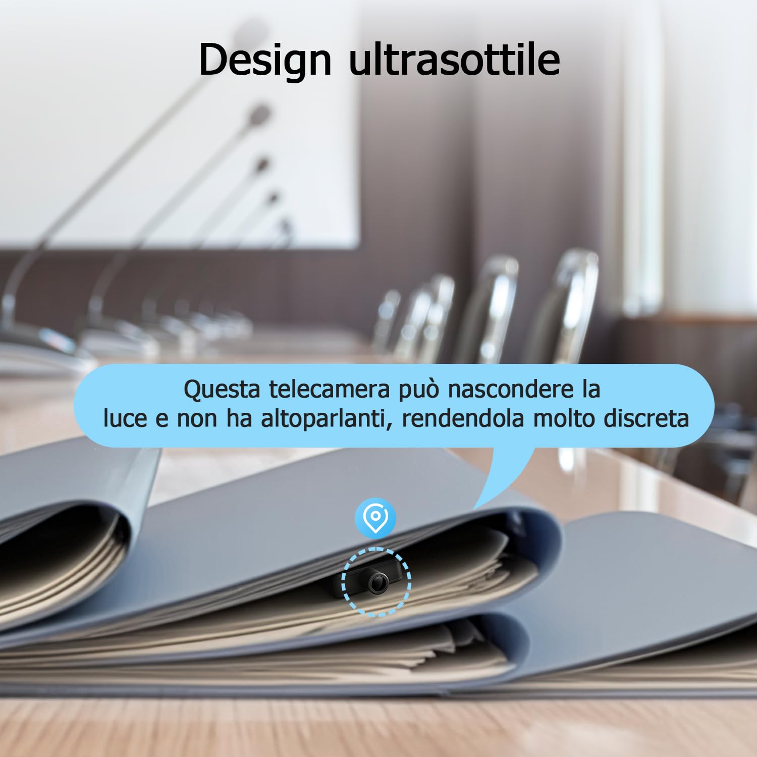 Digimore Mini Telecamera Spia Nascosta | Micro Telecamera WiFi Interno | 10 Hr Registrazione Continua, Cloud Storage Gratis, Rilevamento Movimento & Visione Notturna