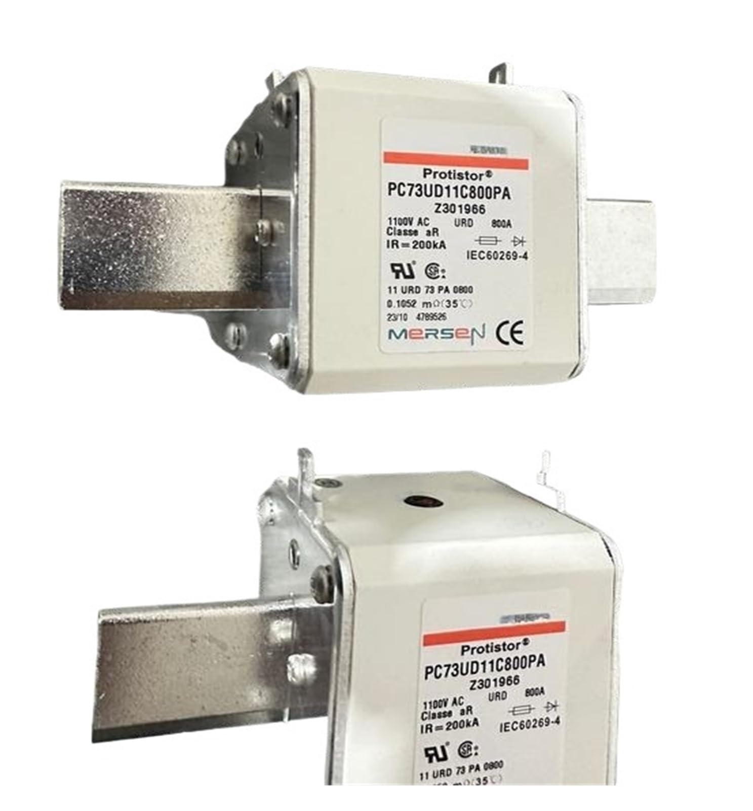 Fusible PC73UD11C800PA pour maintenance armoire électrique