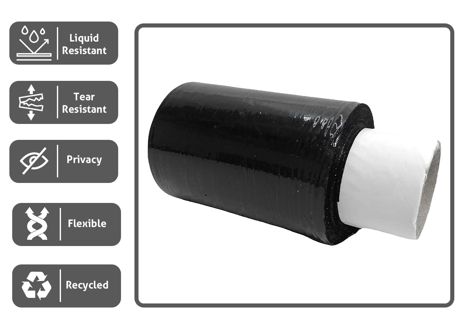Pallet Shrink Wrap Stretch Cling Film Non Extended Core 400mm X 200m 1.4kg | UK - View #7