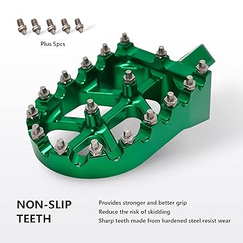 Amazon.com: AnXin Foot Pegs Motorcycle Universal CNC Footpeg