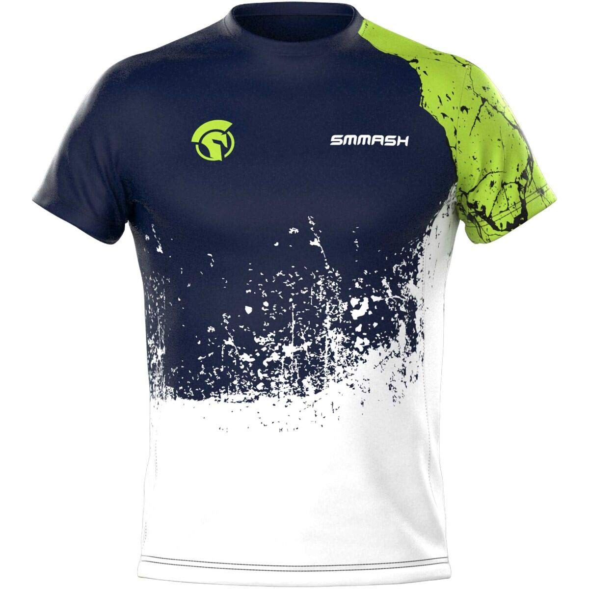 SMMASH Ocr Legion Profesionalmente Camiseta de Running para Hombre Manga Corta, Compresión Corriendo Camiseta, Ocr, Outdoor, Material Transpirable y Antibacteriano