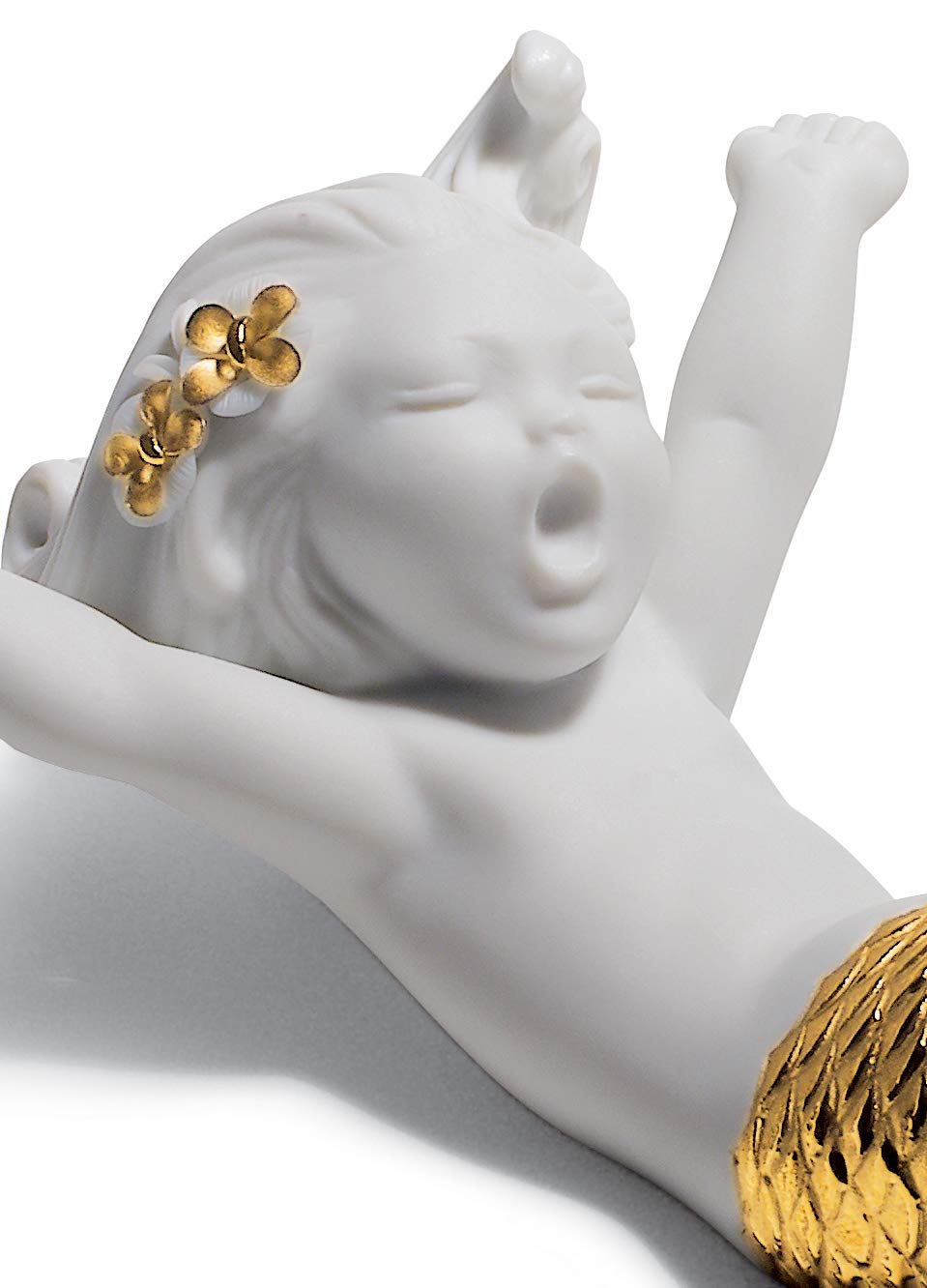 Amazon.co.jp: LLADRå Wake Up at Sea Mermaid フィギュア黄金の光沢